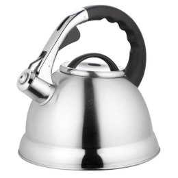 Czajnik stalowy z gwizdkiem na gaz indukcję 2.8L srebrny MAESTRO MR-1328
