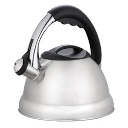 Czajnik stalowy z gwizdkiem na gaz indukcję 2.9L srebrny MAESTRO MR-1329