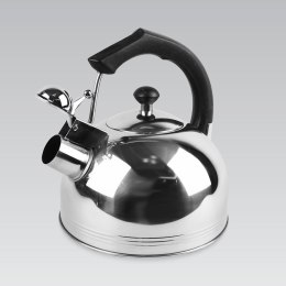 Czajnik stalowy z gwizdkiem na gaz indukcję 3.0L MAESTRO czarny uchwyt MR-1308-BLACK
