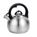 Czajnik stalowy z gwizdkiem na gaz indukcję 3.0L srebrny MAESTRO MR-1311
