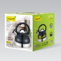 Czajnik stalowy z gwizdkiem na gaz indukcję 3L czarny MAESTRO MR-1313-BLACK