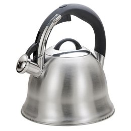 Czajnik stalowy z gwizdkiem na gaz indukcję 3L srebrny MAESTRO MR-1320