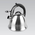 Czajnik stalowy z gwizdkiem na gaz indukcję 3L srebrny MAESTRO MR-1320