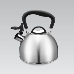 Czajnik stalowy z gwizdkiem na gaz indukcję mały 1.8L srebrny MAESTRO MR-1336