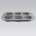 Forma do pieczenia muffinek babeczek granitowa MAESTRO MR-1128-6
