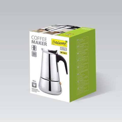 Kawiarka kafeterka 2 filiżanki 100ml MAESTRO MR-1660-2