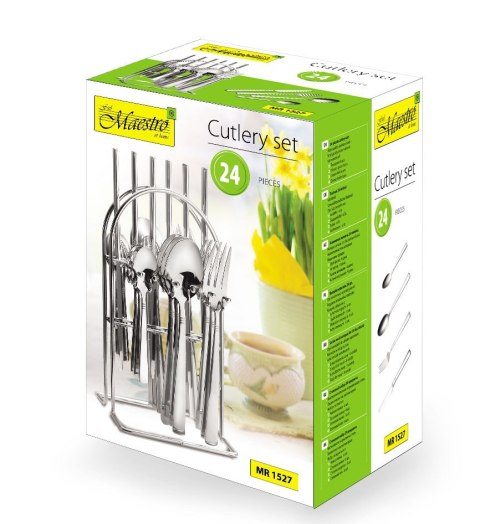 Komplet sztućców sztućce 24-ele MAESTRO MR-1527-24