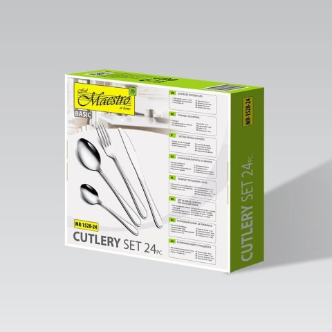 Komplet sztućców sztućce 24-ele MAESTRO MR-1528-24