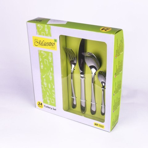 Komplet sztućców sztućce 24-ele MAESTRO MR-1533-24