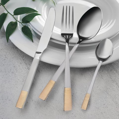 Komplet sztućców sztućce 24 elementy MAESTRO MR-1520G-24