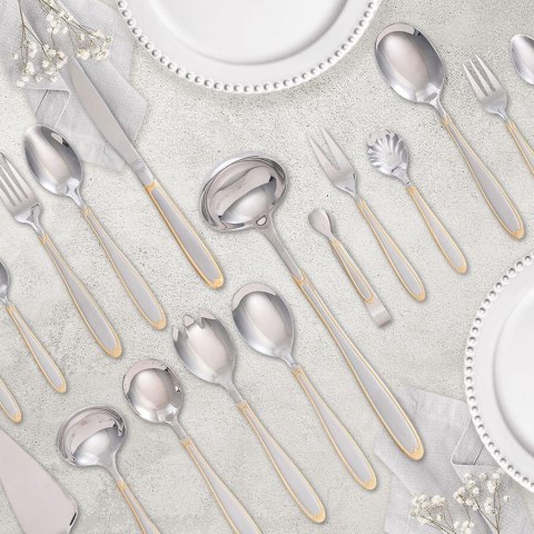 Komplet sztućców sztućce 72 elementy MAESTRO MR-1515G-72