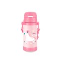 Kubek termiczny dla dzieci dziecka ze słomką 350ml jednorożec MAESTRO MR-1640-35-C