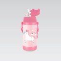 Kubek termiczny dla dzieci dziecka ze słomką 350ml jednorożec MAESTRO MR-1640-35-C