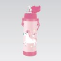 Kubek termiczny dla dzieci dziecka ze słomką 500ml jednorożec MAESTRO MR-1640-50-C