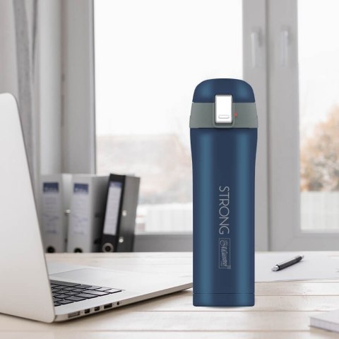 Kubek termiczny na kawe 400ml granatowy MAESTRO MR-1643-40D-NEW