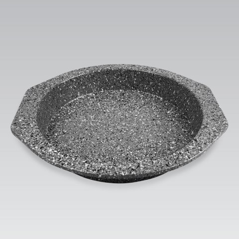 Owalna forma do pieczenia ciasta granitowa szara 28.5cm MAESTRO MR-1123