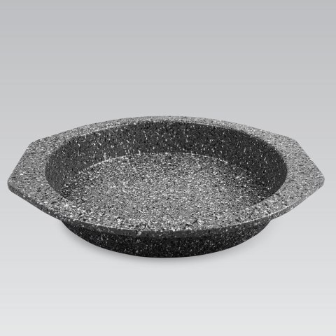 Owalna forma do pieczenia ciasta granitowa szara 28.5cm MAESTRO MR-1123