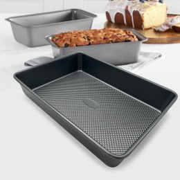 Prostokątna forma do pieczenia ciasta 35cm metalowa MAESTRO MR-1114-35
