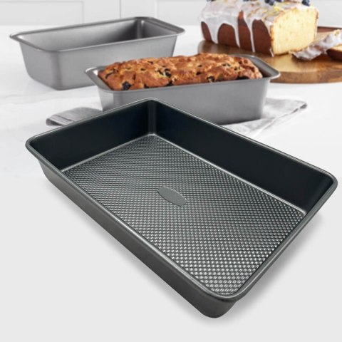 Prostokątna forma do pieczenia ciasta 35cm metalowa MAESTRO MR-1114-35