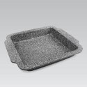 Prostokątna forma do pieczenia ciasta granitowa szara 30cm MAESTRO MR-1124