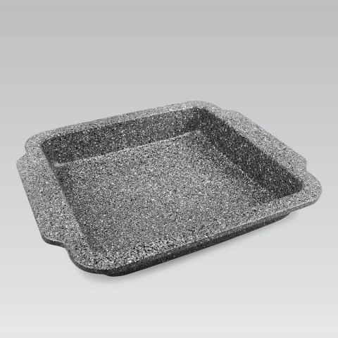 Prostokątna forma do pieczenia ciasta granitowa szara 30cm MAESTRO MR-1124