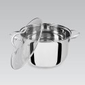 Zestaw garnków garnki komplet 6-ele 1.8L / 2.5L / 3.4L MAESTRO MR-3519-6M