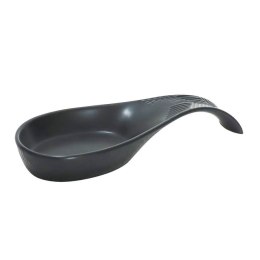 Ceramiczna podstawka pod łyżkę wazową Geometry Black MAESTRO MR-20003-46