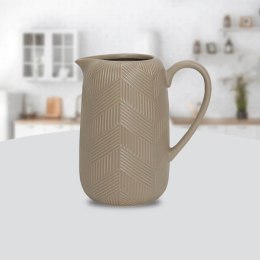 Ceramiczny dzbanek na wodę mleko soki 1.0L Geometry Beige MAESTRO MR-20004-55