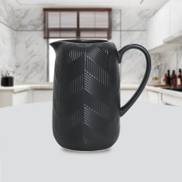 Ceramiczny dzbanek na wodę mleko soki 1.0L Geometry Black MAESTRO MR-20003-55