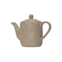 Ceramiczny zaparzacz do kawy i herbaty 900ml czajniczek Geometry Beige MAESTRO MR-20004-08