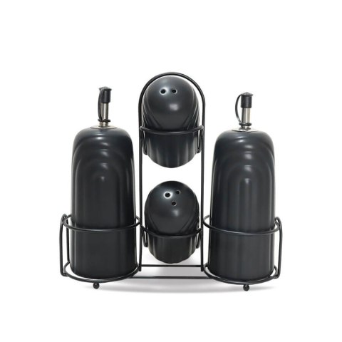 Ceramiczny zestaw do przypraw 5-ele Line Work MAESTRO MR-20006-04S