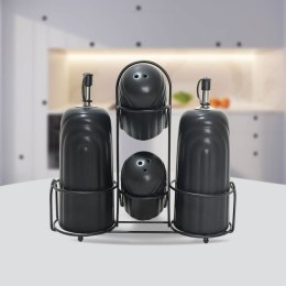 Ceramiczny zestaw do przypraw 5-ele Line Work MAESTRO MR-20006-04S