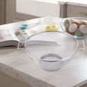 Durszlak sitko sito do przecedzania cedzenia metalowe 23cm MAESTRO MR-1683-23