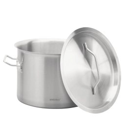 Garnek gastronomiczny, stal nierdzewna, Ø25cm, 9L, KINGHOFF KH-2021