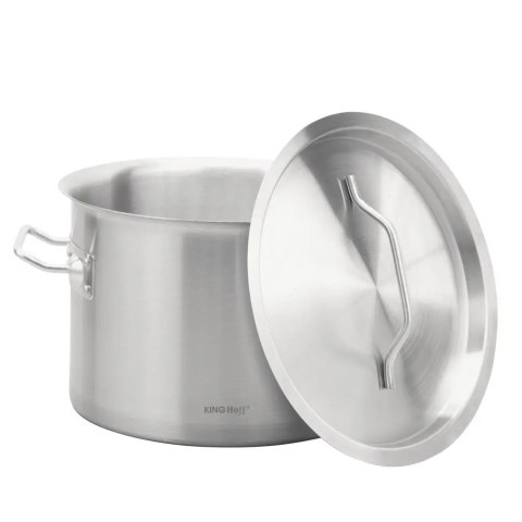 Garnek gastronomiczny, stal nierdzewna, Ø25cm, 9L, KINGHOFF KH-2021