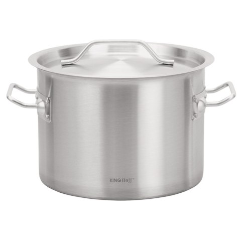 Garnek gastronomiczny, stal nierdzewna, Ø25cm, 9L, KINGHOFF KH-2021