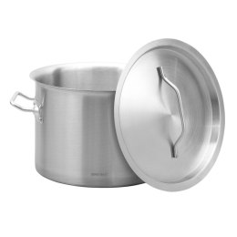 Garnek gastronomiczny, stal nierdzewna, Ø30cm, 14L, KINGHOFF KH-2022