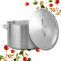 Garnek gastronomiczny, stal nierdzewna, Ø45cm, 44L, KINGHOFF KH-2027