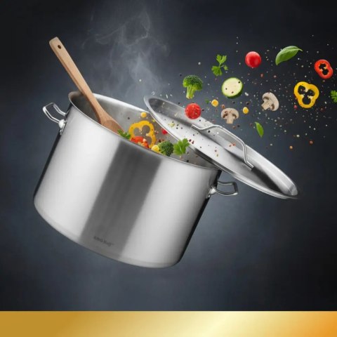 Garnek gastronomiczny, stal nierdzewna, Ø55cm, 83L, KINGHOFF KH-2029