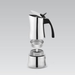 Kawiarka stalowa indukcja na gaz 2 filiżanki 100ml MAESTRO MR-1668-2