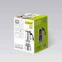 Kawiarka stalowa indukcja na gaz 4 filiżanki 200ml MAESTRO MR-1668-4