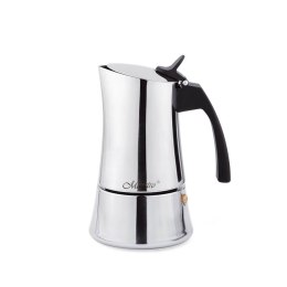 Kawiarka stalowa indukcja na gaz 6 filiżanki 300ml MAESTRO MR-1668-6