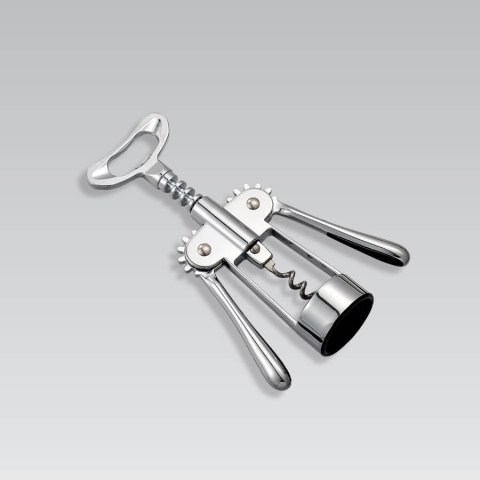 Korkociąg otwieracz do wina butelek srebrny MAESTRO MR-1560