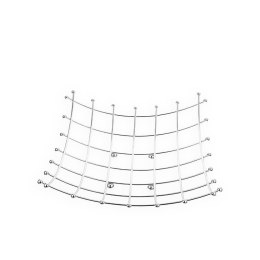 Koszyk kosz na owoce i warzywa srebrny MAESTRO MR-1039