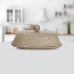 Maselniczka ceramiczna maselnica pojemnik na masło Geometry Beige MAESTRO MR-20004-45