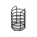 Ociekacz na sztućce metalowy koszyk pojemnik czarny MAESTRO MR-1029-BLACK