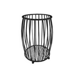 Ociekacz na sztućce metalowy koszyk pojemnik czarny MAESTRO MR-1031-BLACK