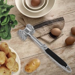 Tłuczek do mięsa dwustronny metalowy młotek rozbijak antypoślizgowy MAESTRO MR-1578