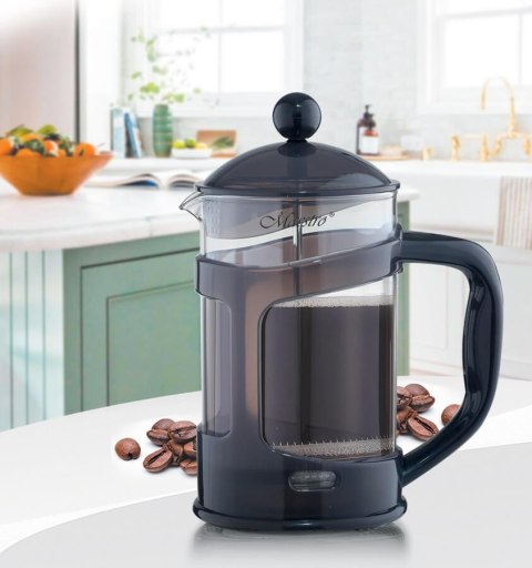 Zaparzacz do kawy herbaty 1000ml french press brązowy MAESTRO MR-1665-1000-BROWN