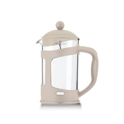 Zaparzacz do kawy herbaty 800ml french press kremowy MAESTRO MR-1665-800-IVORY